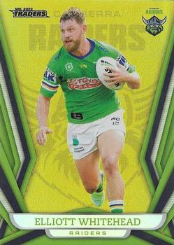 2023 NRL Traders Titanium - Gold Pearl Special #GS018 Elliot Whitehead Front